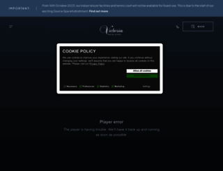 victoriahotel.co.uk screenshot