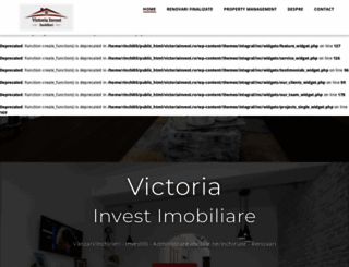 victoriainvest.ro screenshot