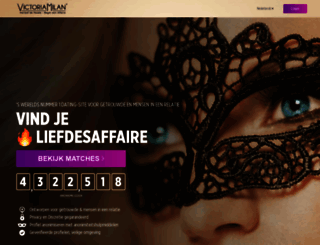victoriamilan.nl screenshot