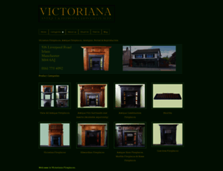 victoriana-fireplaces.com screenshot