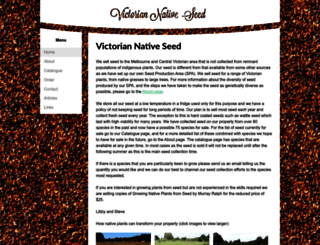 victoriannativeseed.com.au screenshot