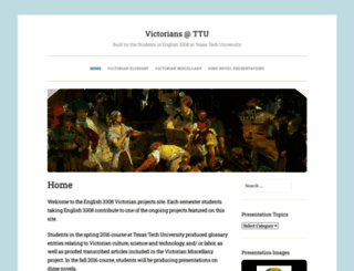 victoriansttu.wordpress.com screenshot