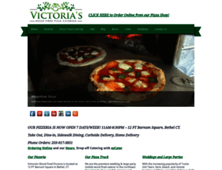 victoriaswoodfiredpizza.com screenshot