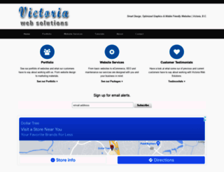 victoriawebsolutions.com screenshot