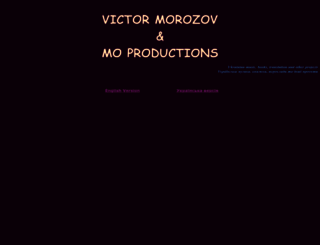 victormorozov.com screenshot