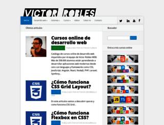 victorroblesweb.es screenshot
