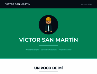 victorsanmartin.com screenshot