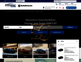 victorvillemotors.com screenshot