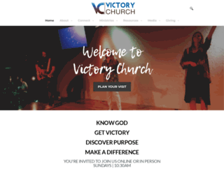 victorychurchgainesville.com screenshot