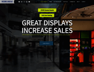 victorydisplay.com screenshot