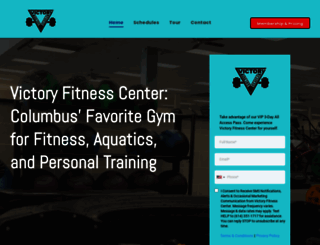 victoryfitnesscenter.net screenshot