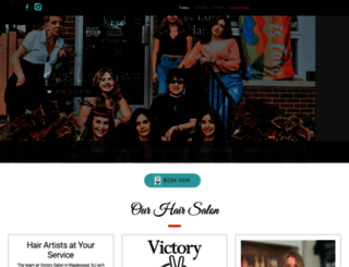 victoryhairsalon.com screenshot