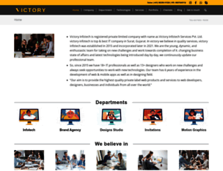 victoryinfotech.com screenshot