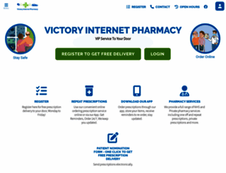 victoryinternetpharmacy.co.uk screenshot