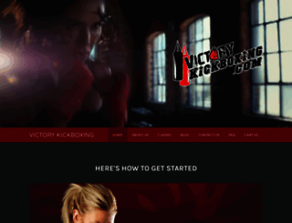 victorykickboxing.com screenshot