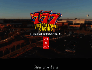 victoryland.com screenshot