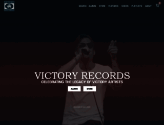victoryrecords.com screenshot