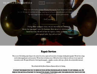 victrolarepairservice.com screenshot