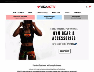 vidaactiv.com.au screenshot