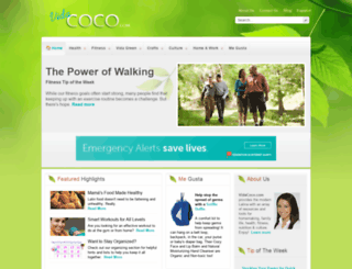 vidacoco.com screenshot