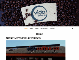 vidacoffeeco.com screenshot
