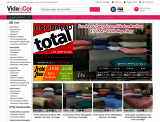 vidaecor.com.br screenshot