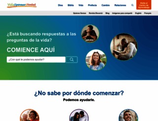 vidaesperanzayverdad.org screenshot