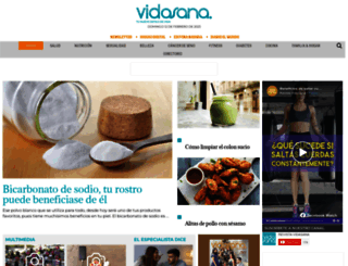 vidasana.com.sv screenshot