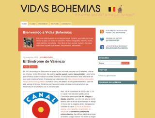 vidasbohemias.com screenshot