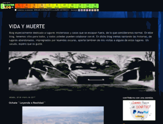 vidaymuerte.boosterblog.es screenshot