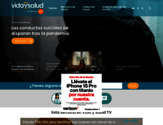 vidaysalud.com screenshot