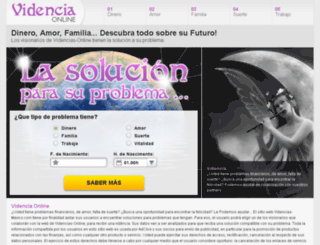 videncias-mexico.com screenshot
