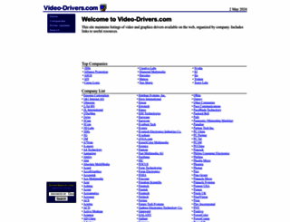 video-drivers.com screenshot