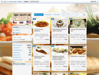 video-recepty.com screenshot