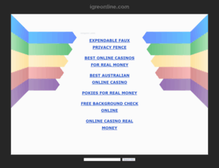video.igreonline.com screenshot
