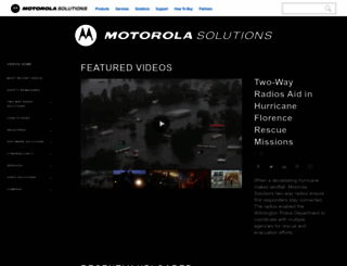 video.motorolasolutions.com screenshot