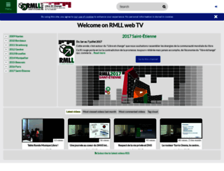 video.rmll.info screenshot