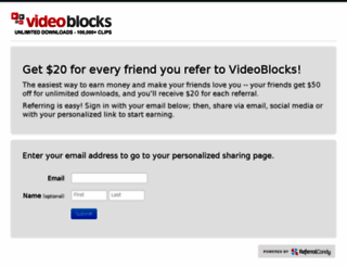 videoblocks.referralcandy.com screenshot