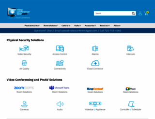 videoconferencegear.com screenshot