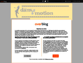 videodansemotion.over-blog.com screenshot