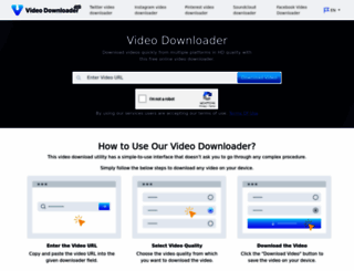 videodownloader.net screenshot