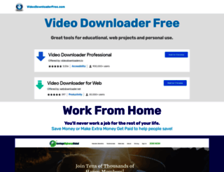 videodownloaderfree.com screenshot