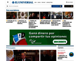 videoescandalos.eluniversal.com.mx screenshot
