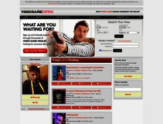 videogamedating.net screenshot