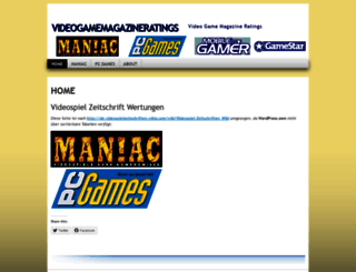 videogamemagazineratings.wordpress.com screenshot