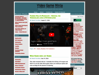 videogameninja.com screenshot