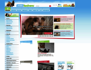 videokedvenc.hu screenshot