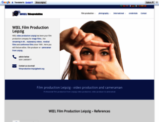 videoproduktion.wiel.org screenshot