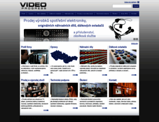videoprogress.cz screenshot