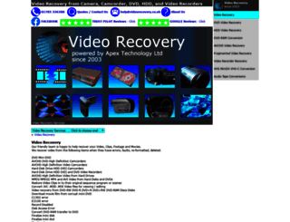 videorecovery.co.uk screenshot